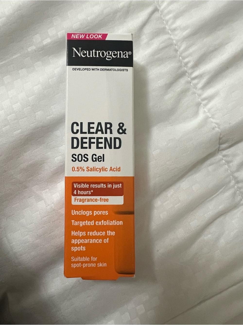 Neutrogena Clear & Defend SOS Gel salicylic acid